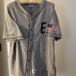 ETHIK baseball shirt -large